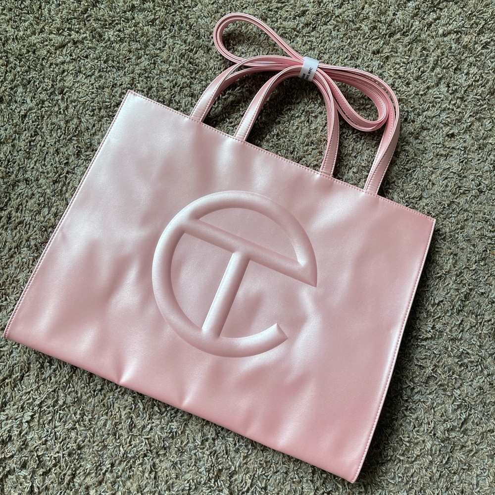 Telfar large shopping bag ballerina